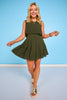 SSYS Indy Crepe Skort In Olive