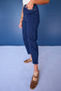 SSYS Kitt Stretch Dark Denim Petite Barrel Jeans