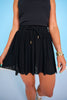 SSYS Black Mesh Skort