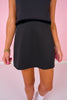 SSYS Scuba Cross Over Skort In Black