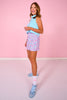 SSYS Scuba Cross Over Skort In Ditsy Floral