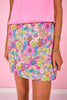 SSYS Scuba Cross Over Skort In Full Bloom