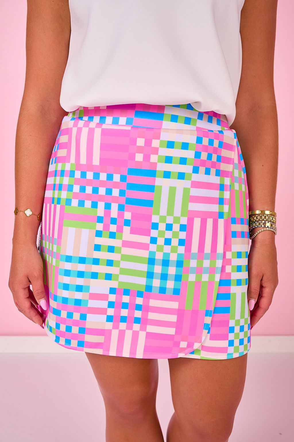SSYS Scuba Cross Over Skort In Geo
