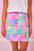 SSYS Scuba Cross Over Skort In Geo