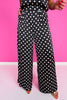 SSYS Jules Polka Dot Trouser Pants In Black