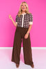 SSYS Jules Trouser Pants In Brown