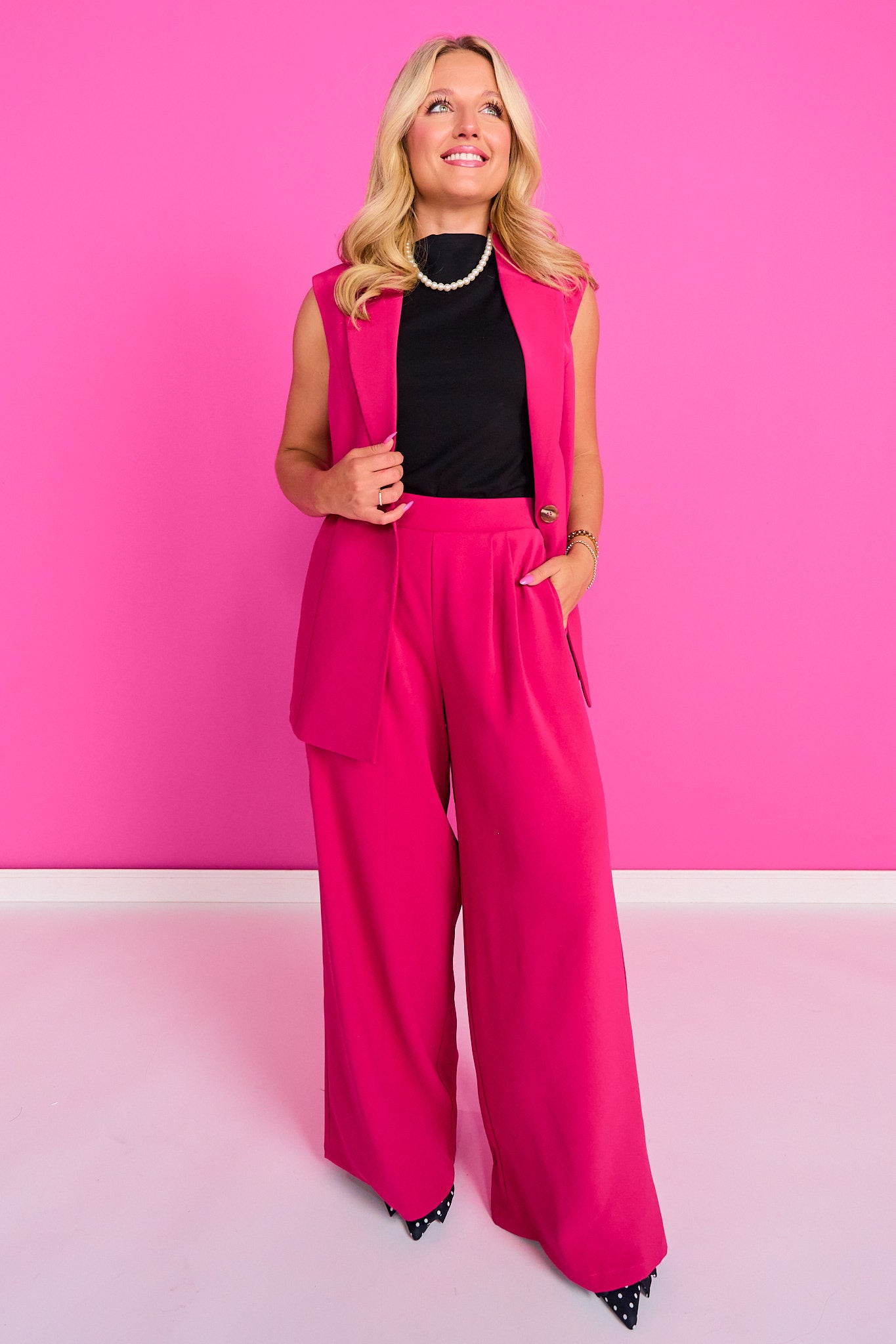 SSYS Jules Trouser Pants In Dark Pink