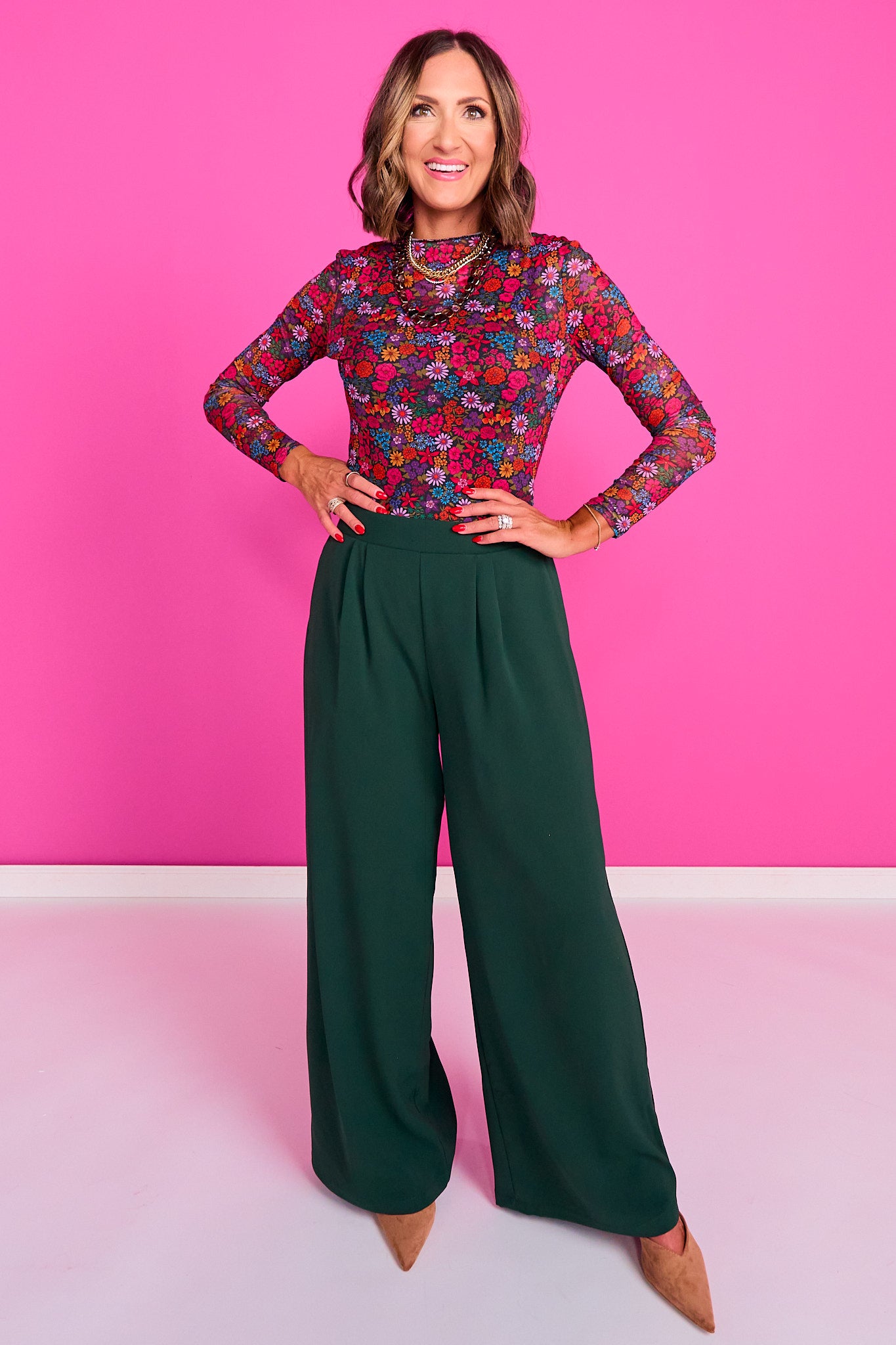 SSYS Jules Trouser Pants In Hunter