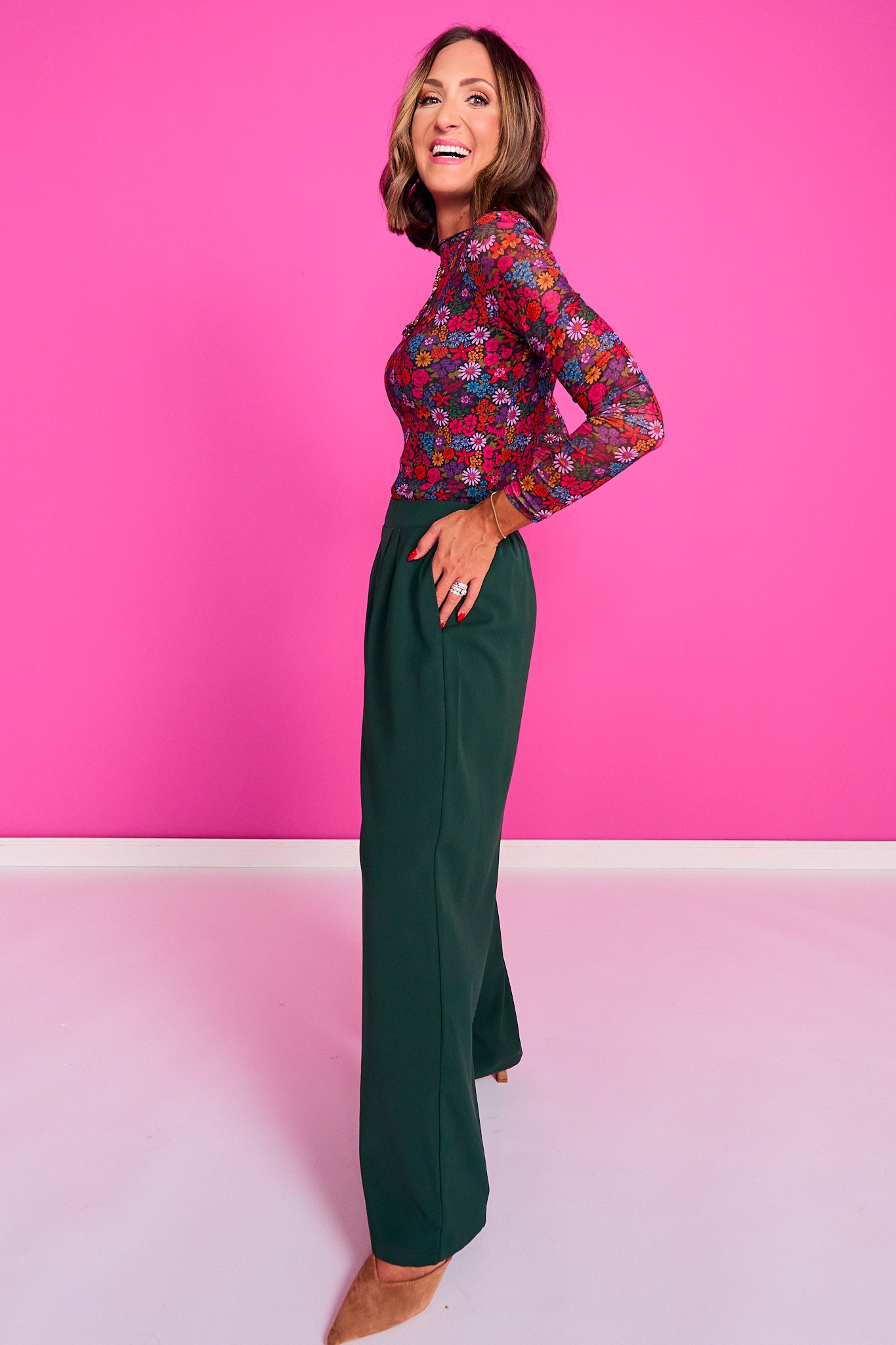 SSYS Jules Trouser Pants In Hunter