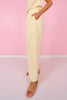 SSYS Jules Trouser Pants In Lemon Yellow