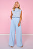 SSYS Jules Trouser Pants In Light Blue
