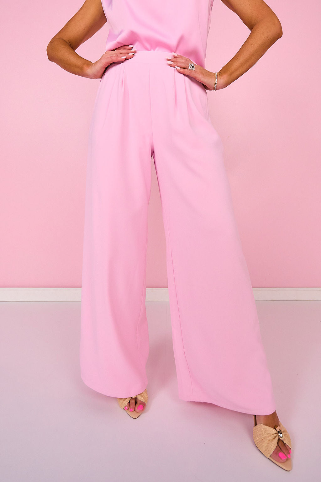 SSYS Jules Trouser Pants In Light Pink