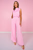 SSYS Jules Trouser Pants In Light Pink