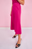 SSYS Lillian Ponte Cropped Wide Leg Pants In Orchid