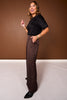 SSYS Nia Animal Print Satin Pants