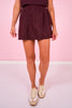 SSYS Signature Active Skort In Maroon