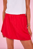 SSYS Signature Active Skort In Red