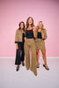 SSYS Victoria Slim Wide Leg Jeans In Animal