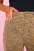 SSYS Victoria Slim Wide Leg Jeans In Animal