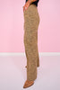 SSYS Victoria Slim Wide Leg Jeans In Animal