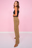 SSYS Victoria Slim Wide Leg Jeans In Animal