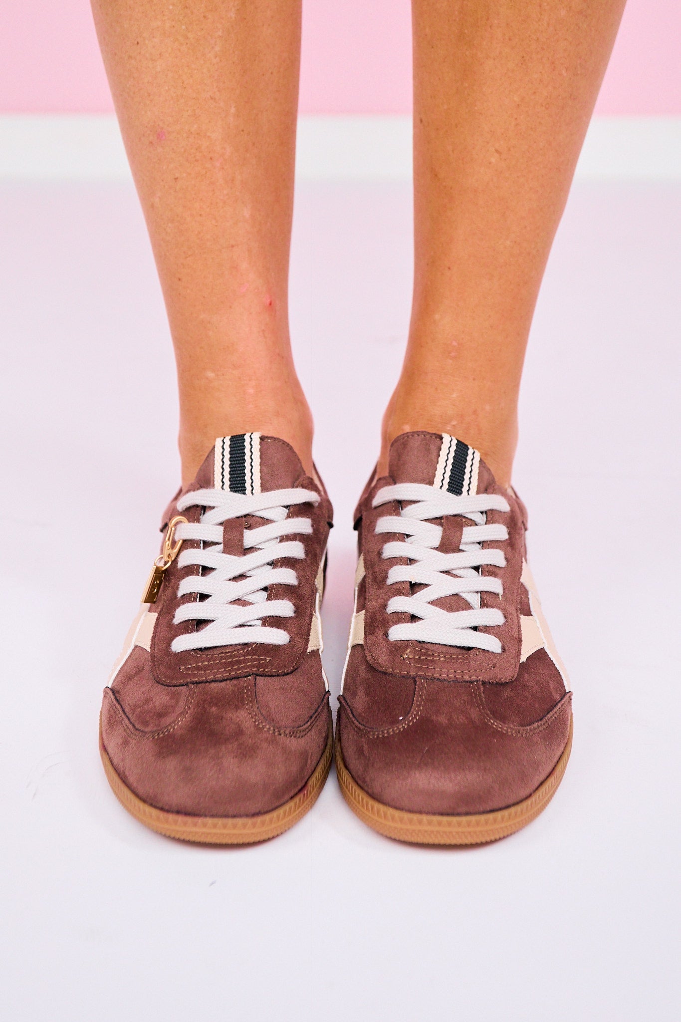 Shu Shop Brown Suede Sneaker
