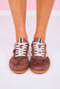 Shu Shop Brown Suede Sneaker