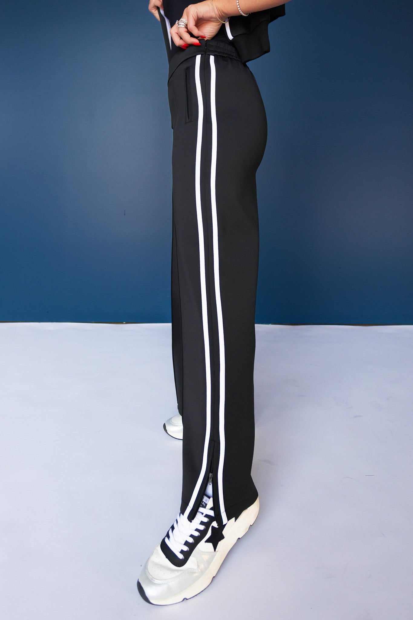 SSYS Nyla Track Pants In Black