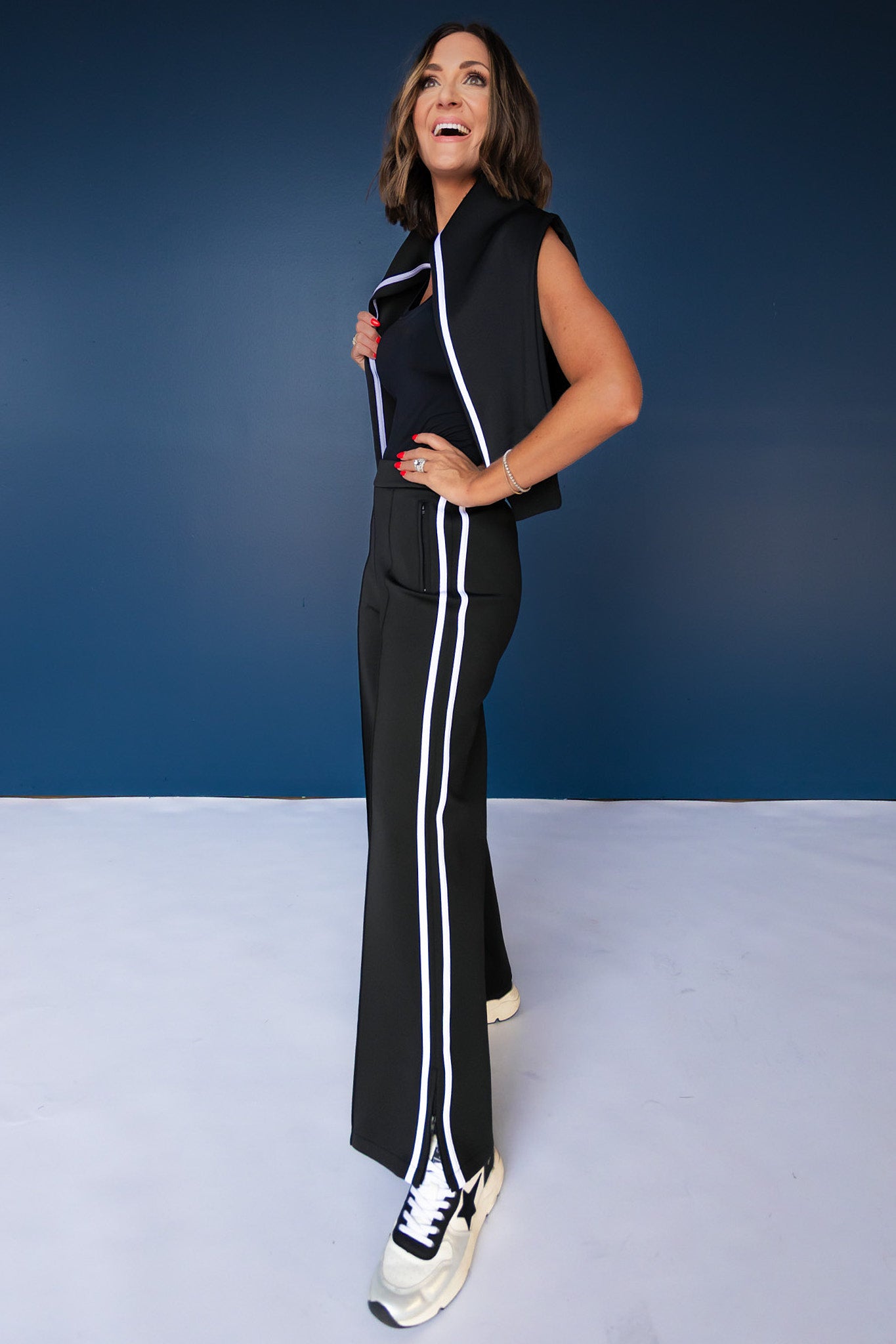 SSYS Nyla Track Pants In Black