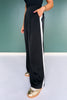SSYS Sylvie Satin Track Pants in Black