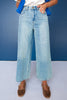 SSYS Cropped Victoria Slim Wide Leg Jean