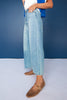 SSYS Cropped Victoria Slim Wide Leg Jean