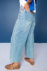 SSYS Cropped Victoria Slim Wide Leg Jean