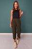 SSYS Active Barrel Pants In Dark Olive