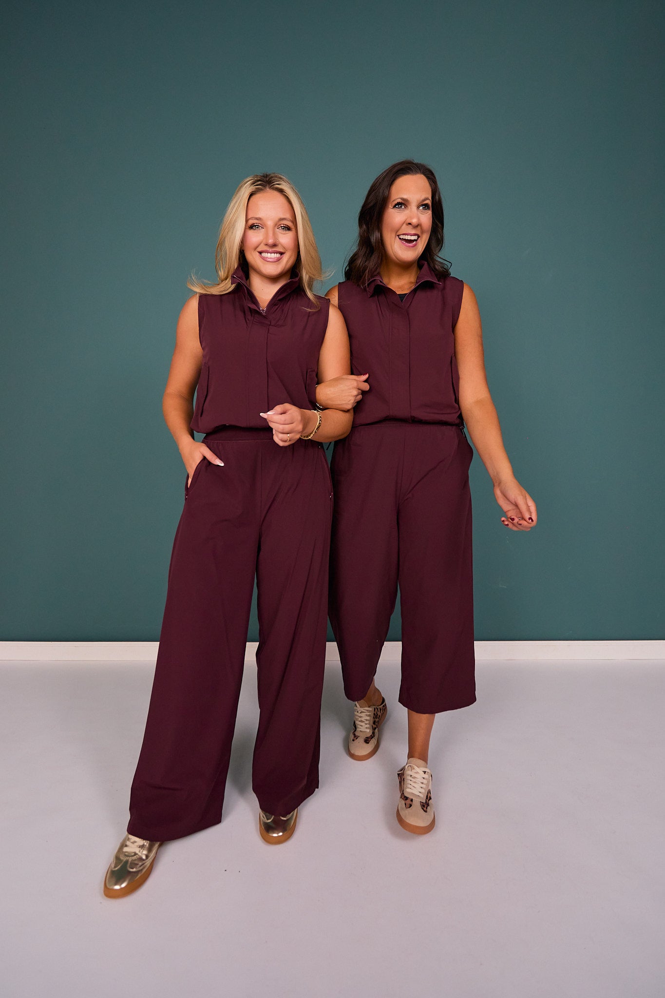 SSYS Active Barrel Pants In Deep Maroon
