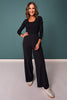 SSYS Wide Leg Active Pants In Black
