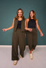 SSYS Active Vest In Dark Olive