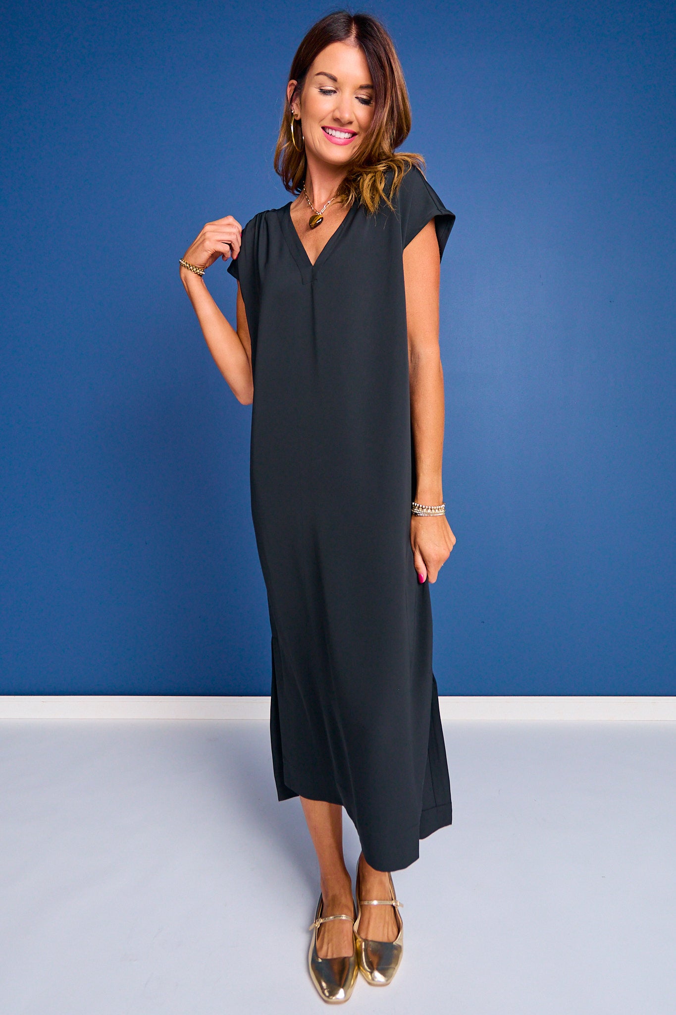 SSYS Iris Maxi Dress In Black