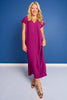 SSYS Iris Maxi Dress In Deep Orchid *FINAL SALE*