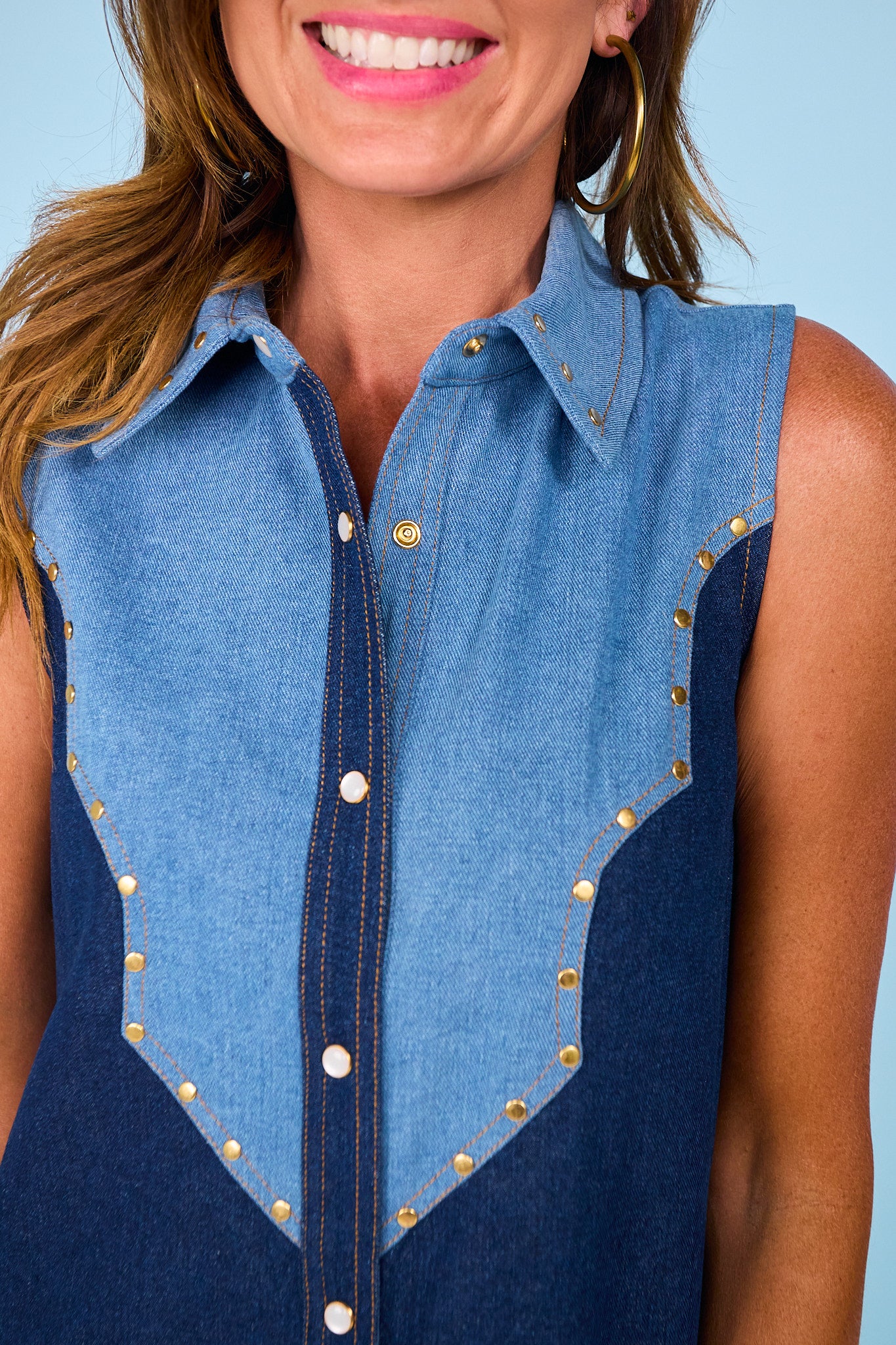 SSYS Talia Dark Denim Dress