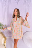 SSYS Ruby Sequin Caftan Dress In Pastel Floral Sequin