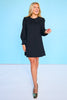 SSYS Pippa Long Sleeve Dress In Black