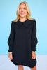 SSYS Pippa Long Sleeve Dress In Black