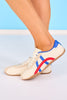 Red and Blue Contrast Sneakers