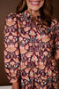 SSYS Emery Long Sleeve Dress In Vintage Meadow