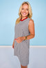 SSYS Bessie Black Gingham Shift Dress