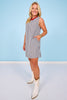 SSYS Bessie Black Gingham Shift Dress