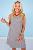 SSYS Bessie Black Gingham Shift Dress