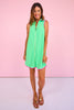SSYS Annie Contrast Floral Terry Zip Swim Cover In Lime