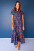 SSYS Holland Floral Printed Dress In Paradise Bloom